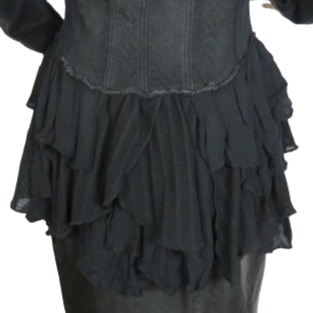 Free People Layered Ruffle Top - Picture 6 of 7